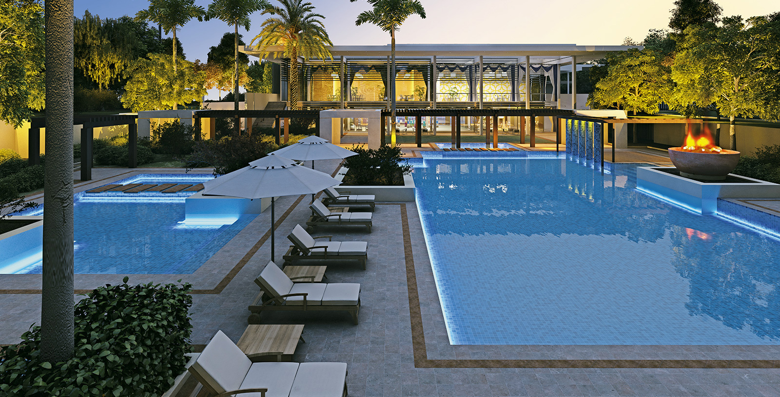ireo the corridors club house view